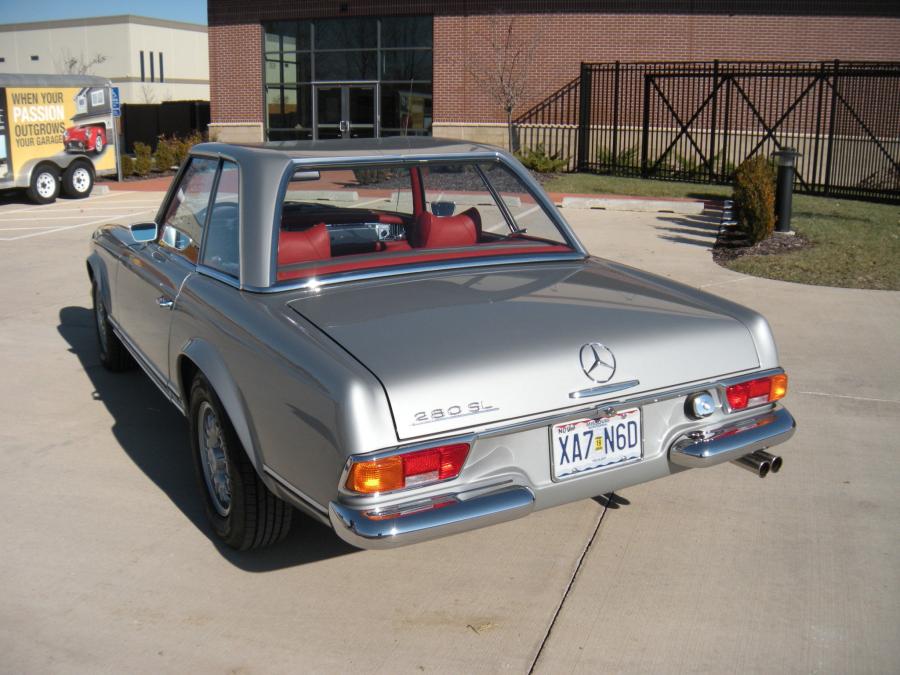  Mercedes-Benz 280 SL (W113) 1969 года  (EU) (фото 24 из 141)